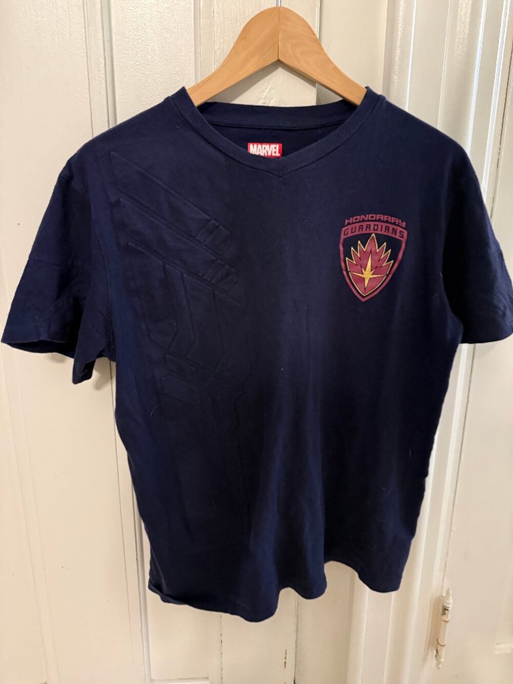 Disney Park Navy Blue Marvel Guardians of the Galaxy Tshirt Adult S